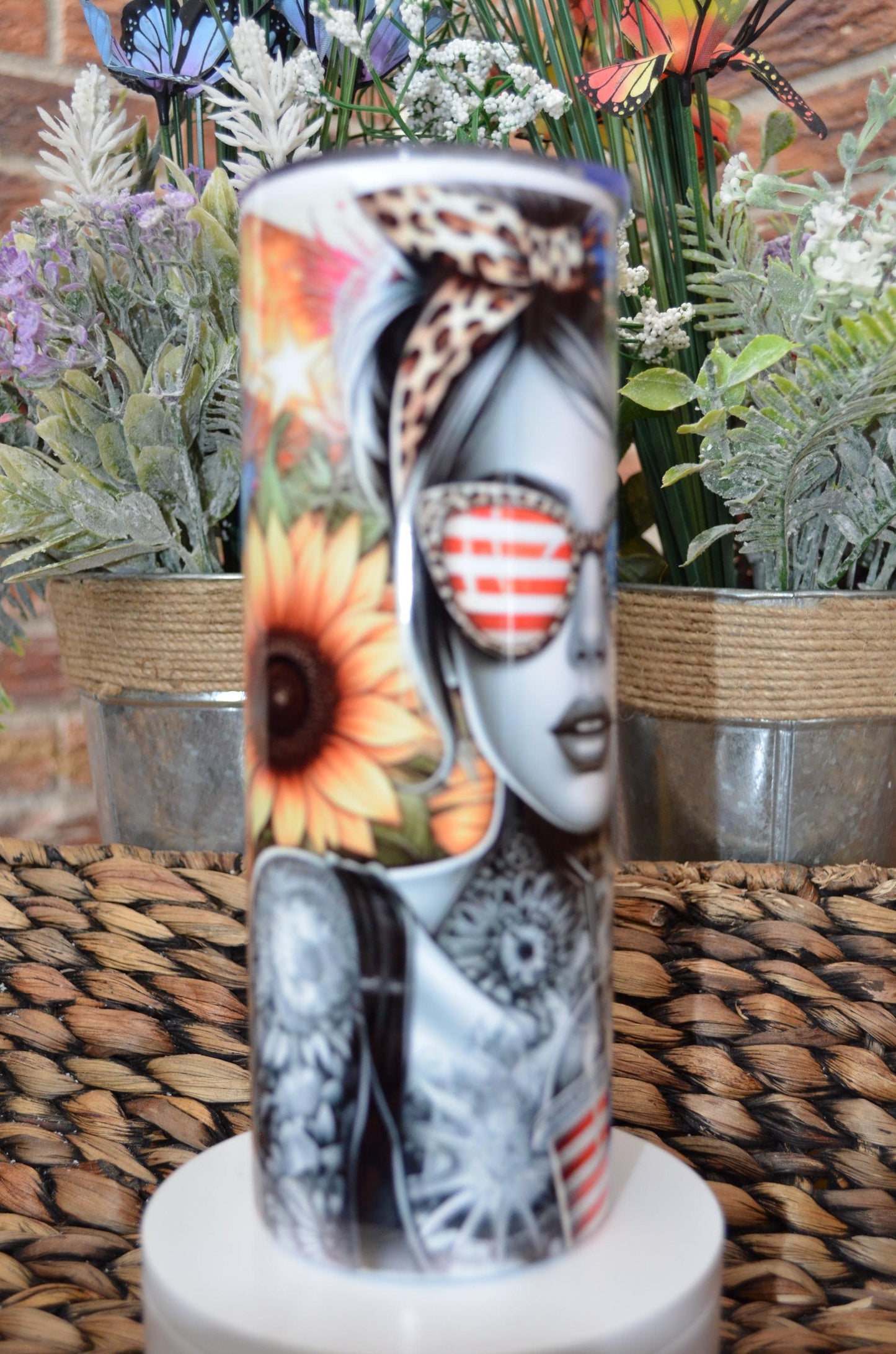 Patriotic Rebel Tumbler