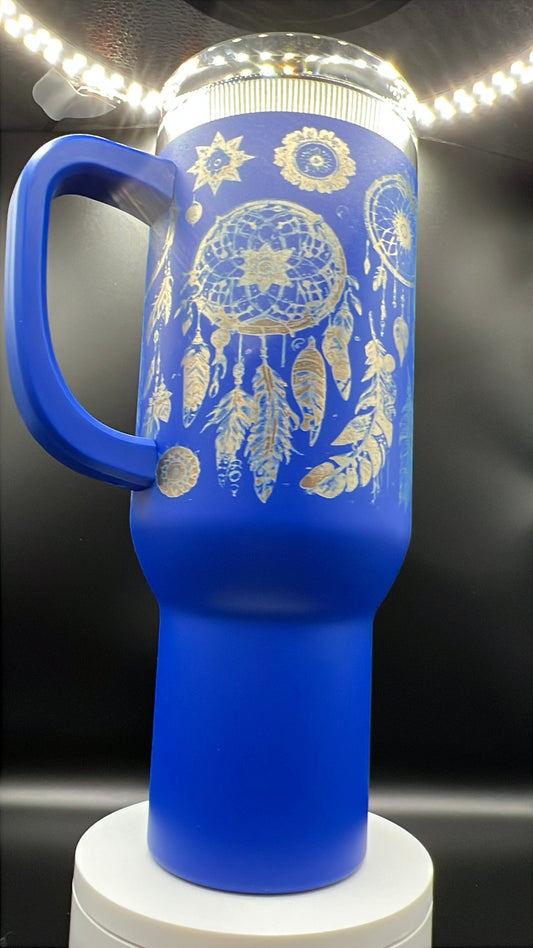 40 ounce Dreamcatcher Tumbler