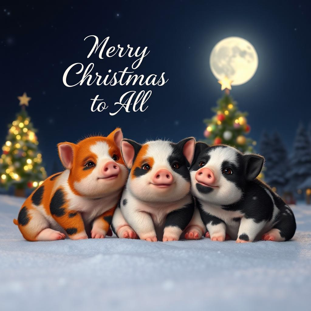 Christmas Card - Farm Animals