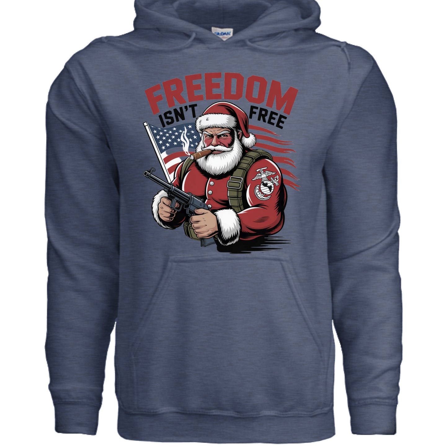 Heather Sport Dark Navy - FRONT