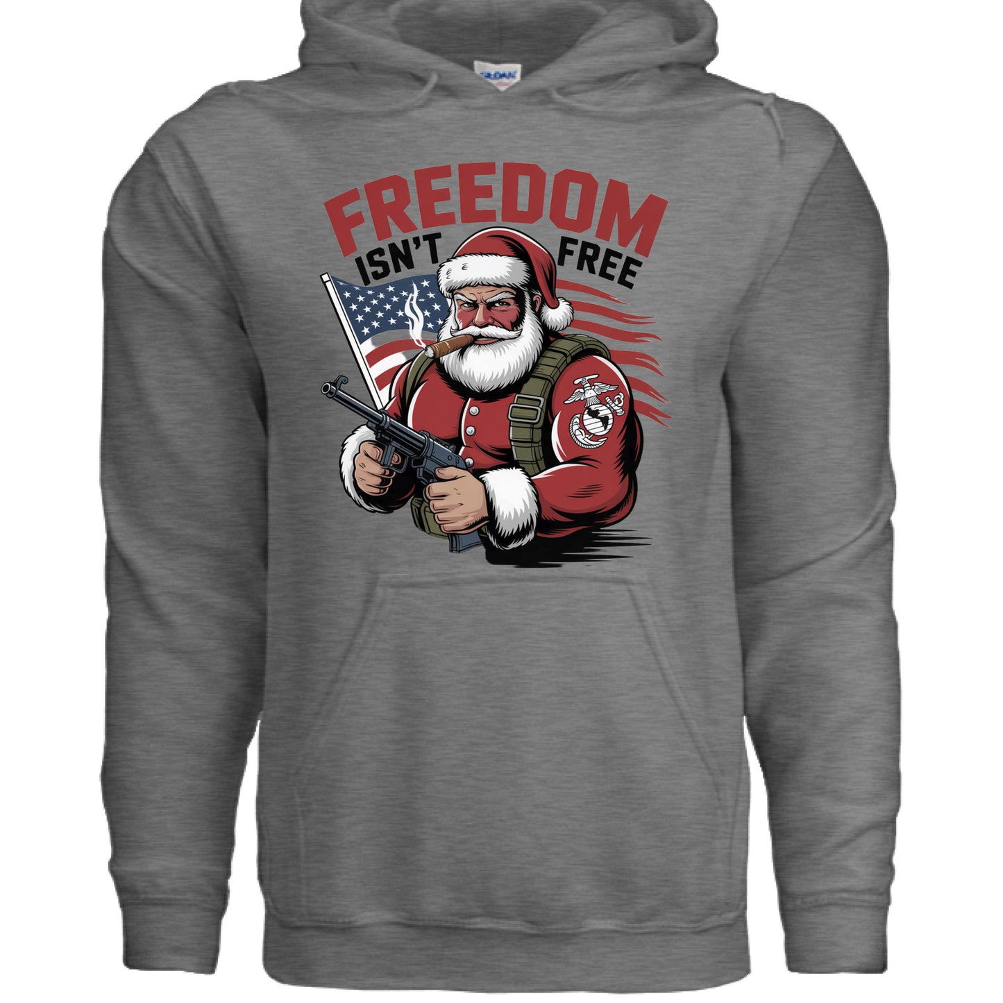 GRAPHITE HEATHER - FRONT