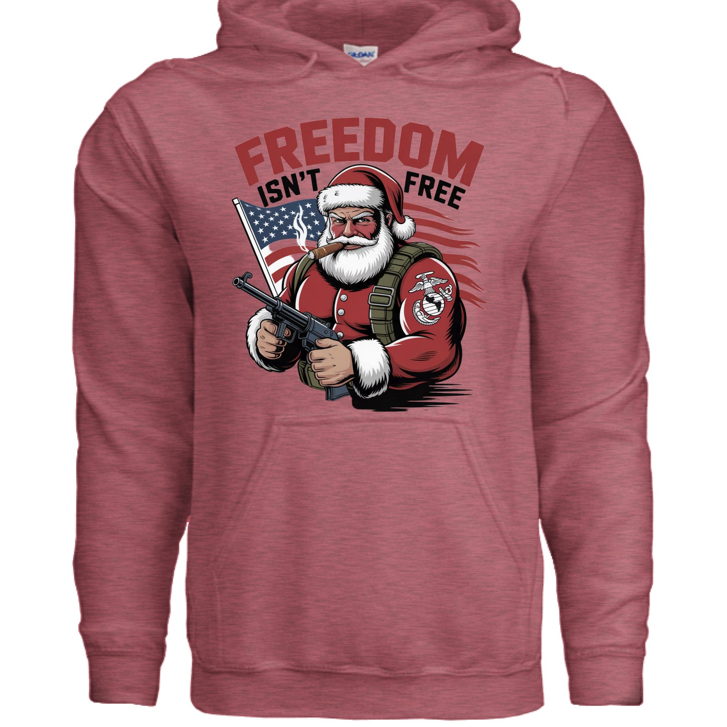 Heather Sport Scarlet Red - FRONT