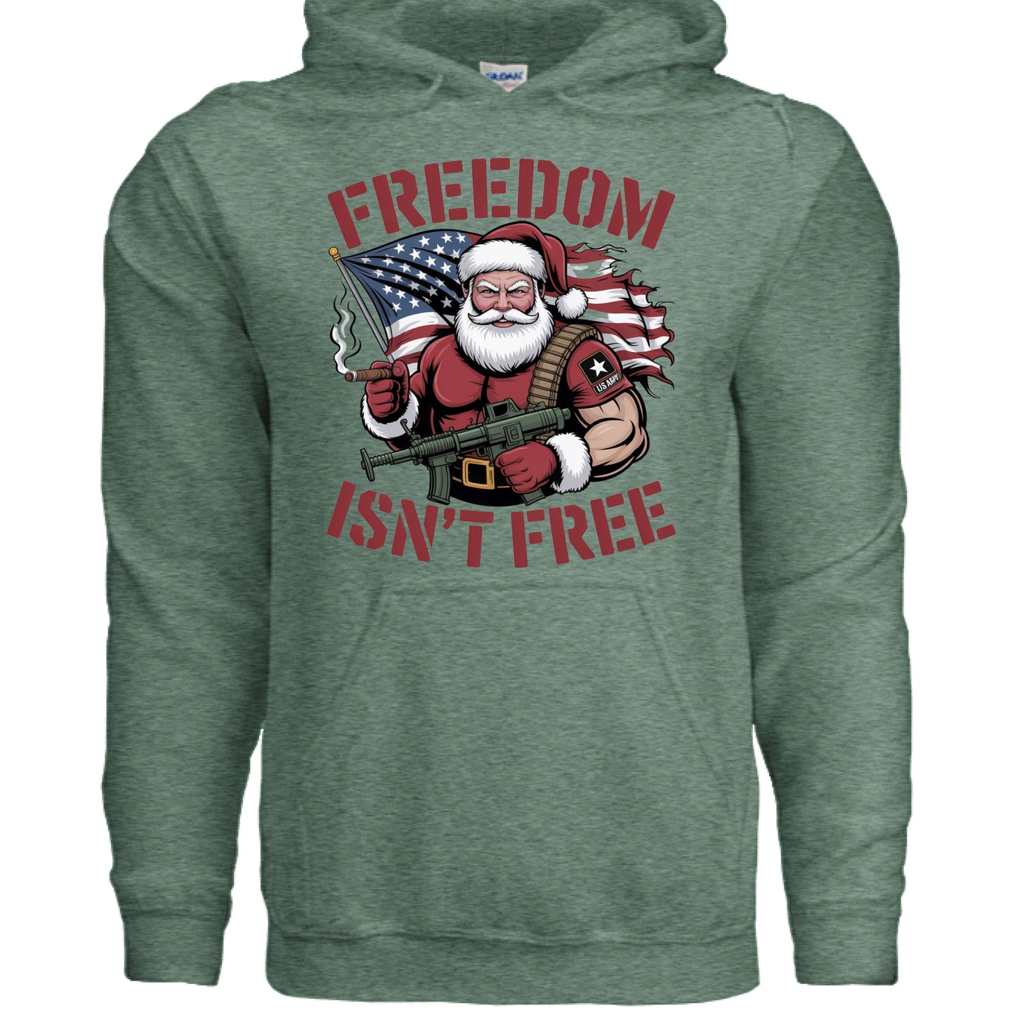 Heather Sport Dark Green - FRONT