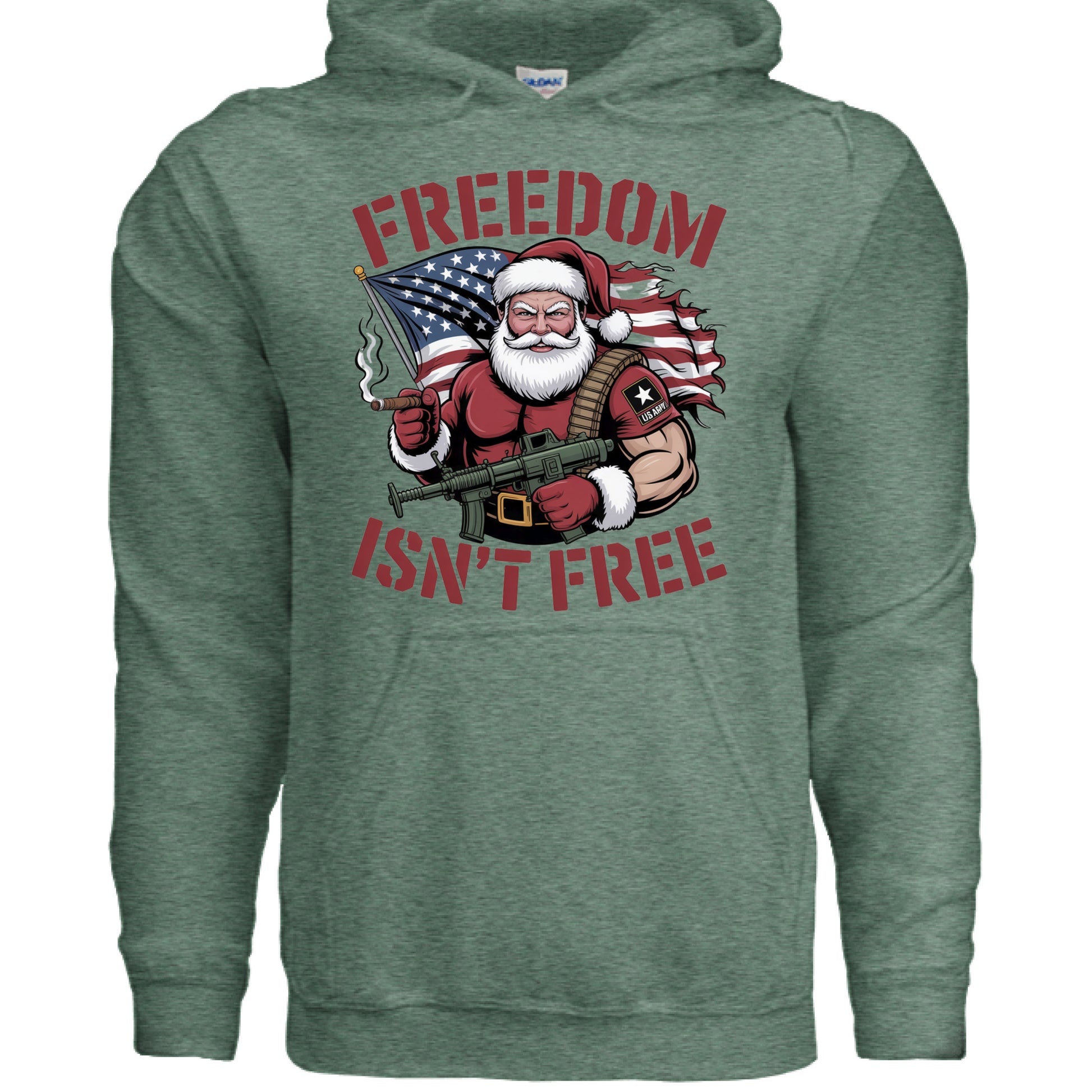 Heather Sport Dark Green - FRONT