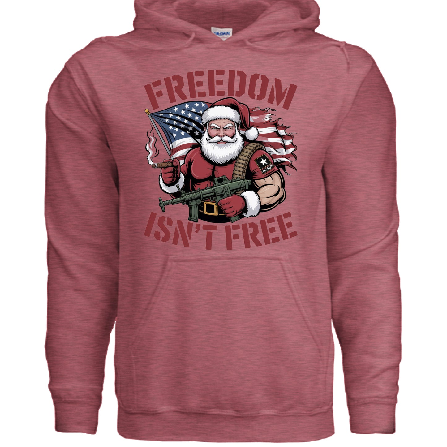 Heather Sport Scarlet Red - FRONT