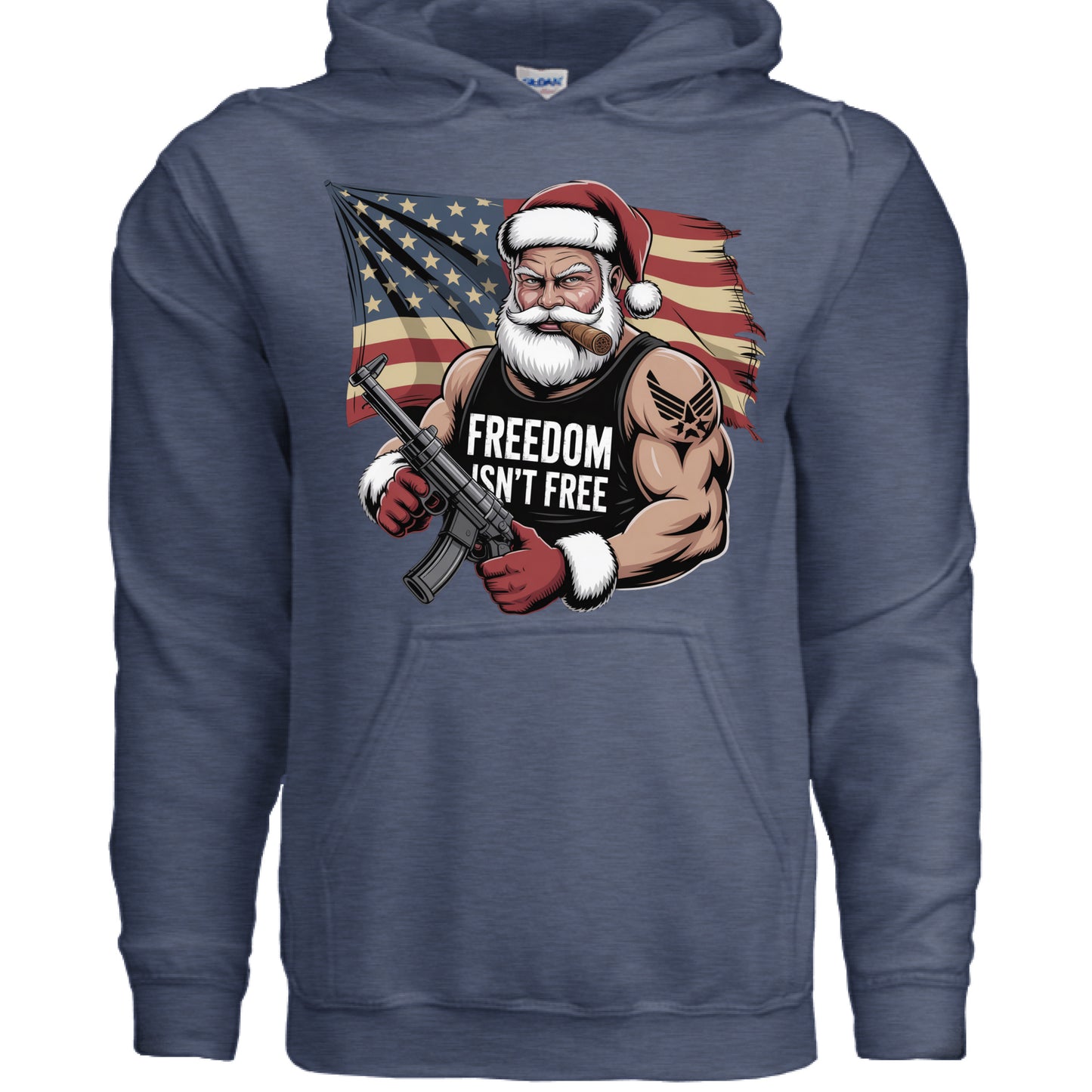 Heather Sport Dark Navy - FRONT