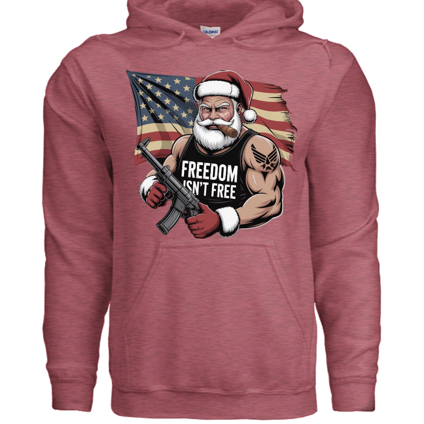 Heather Sport Scarlet Red - FRONT