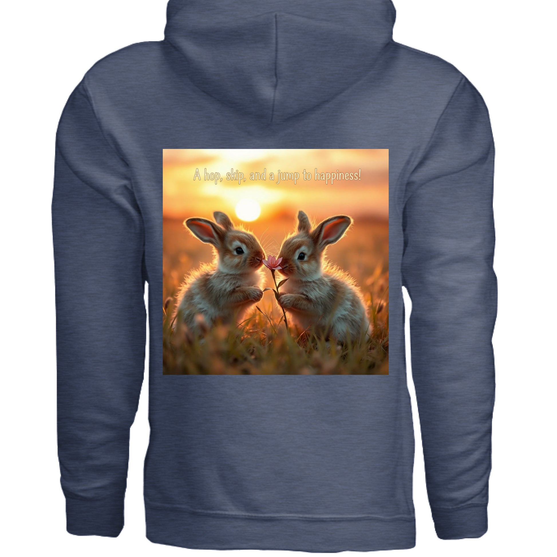 Heather Sport Dark Navy - BACK