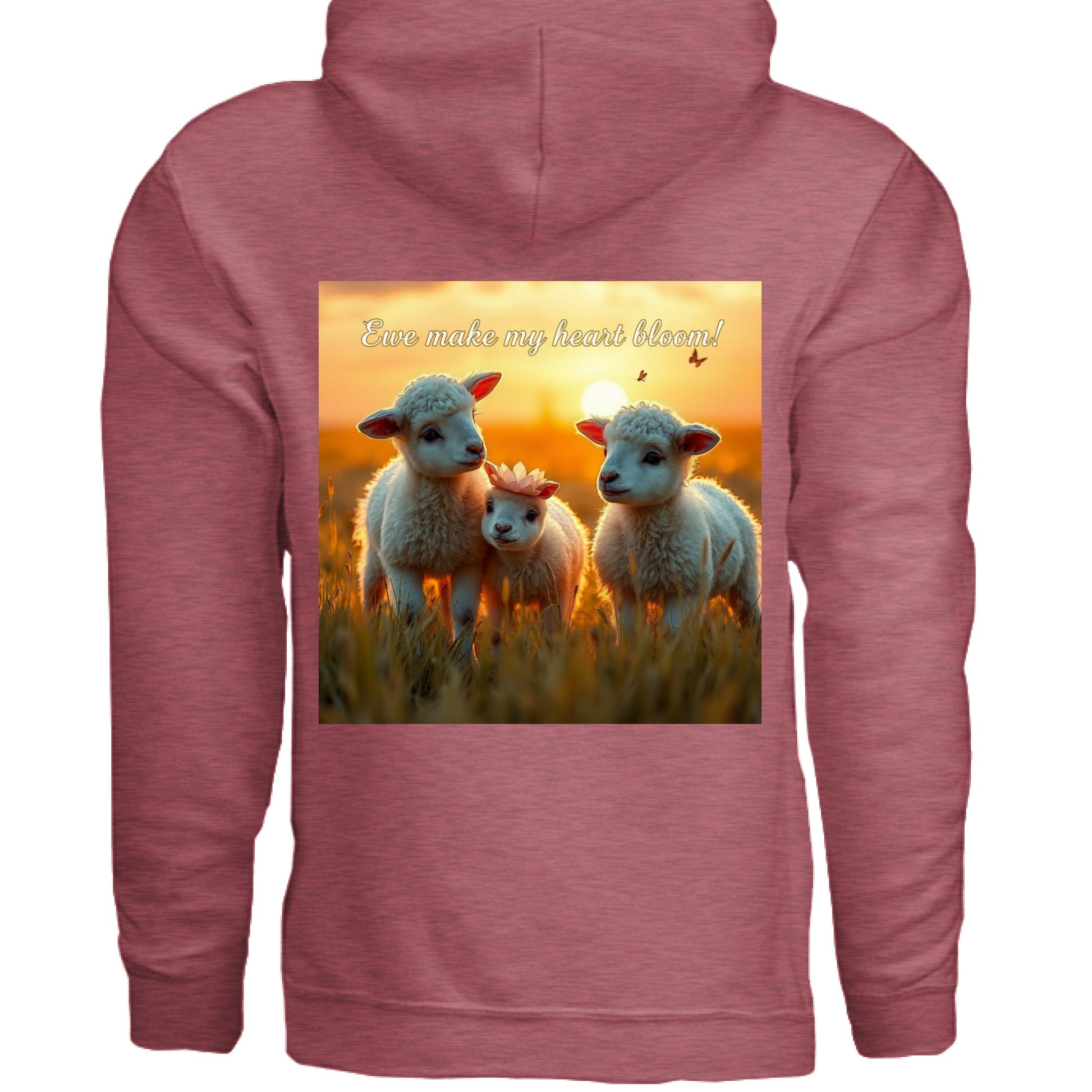 Heather Sport Scarlet Red - BACK