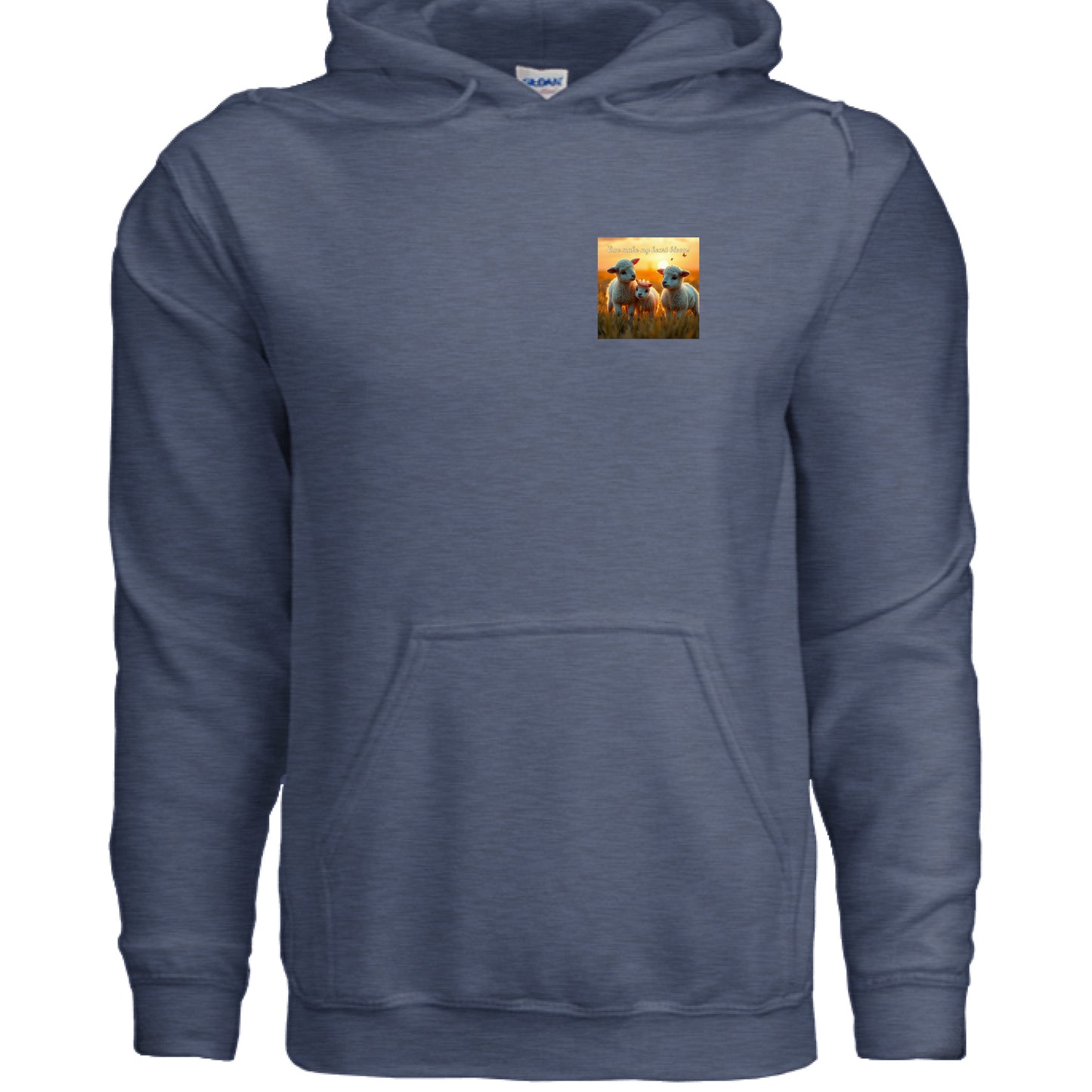 Heather Sport Dark Navy - FRONT