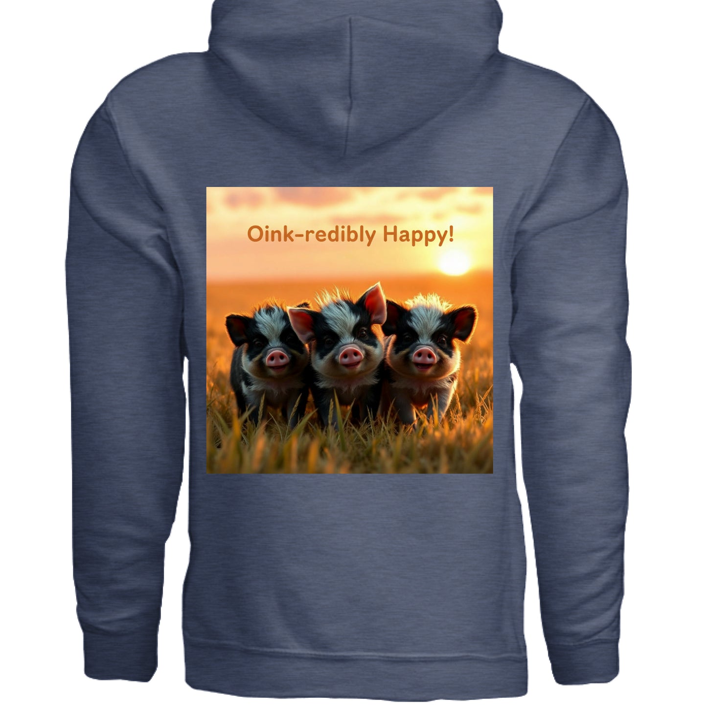 Heather Sport Dark Navy - BACK