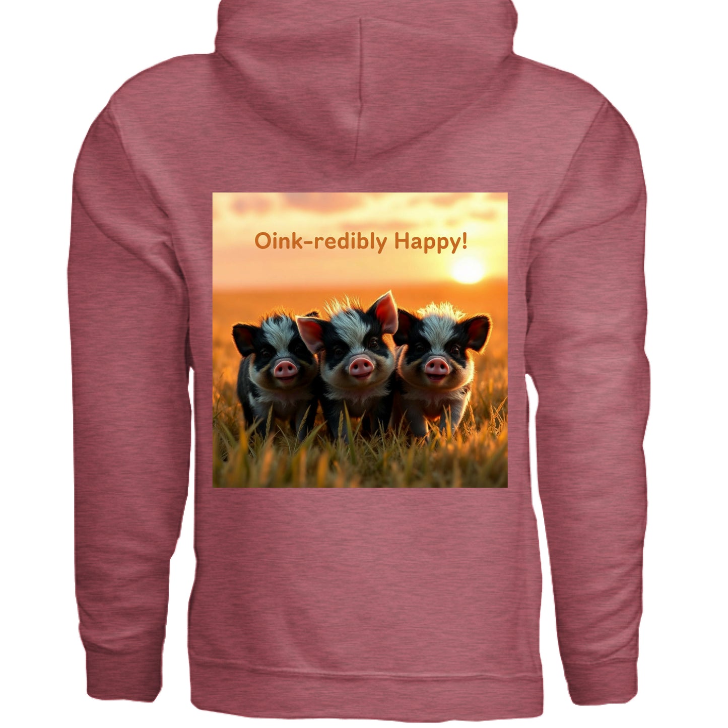 Heather Sport Scarlet Red - BACK