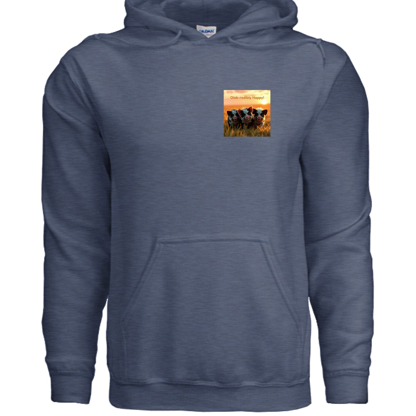 Heather Sport Dark Navy - FRONT