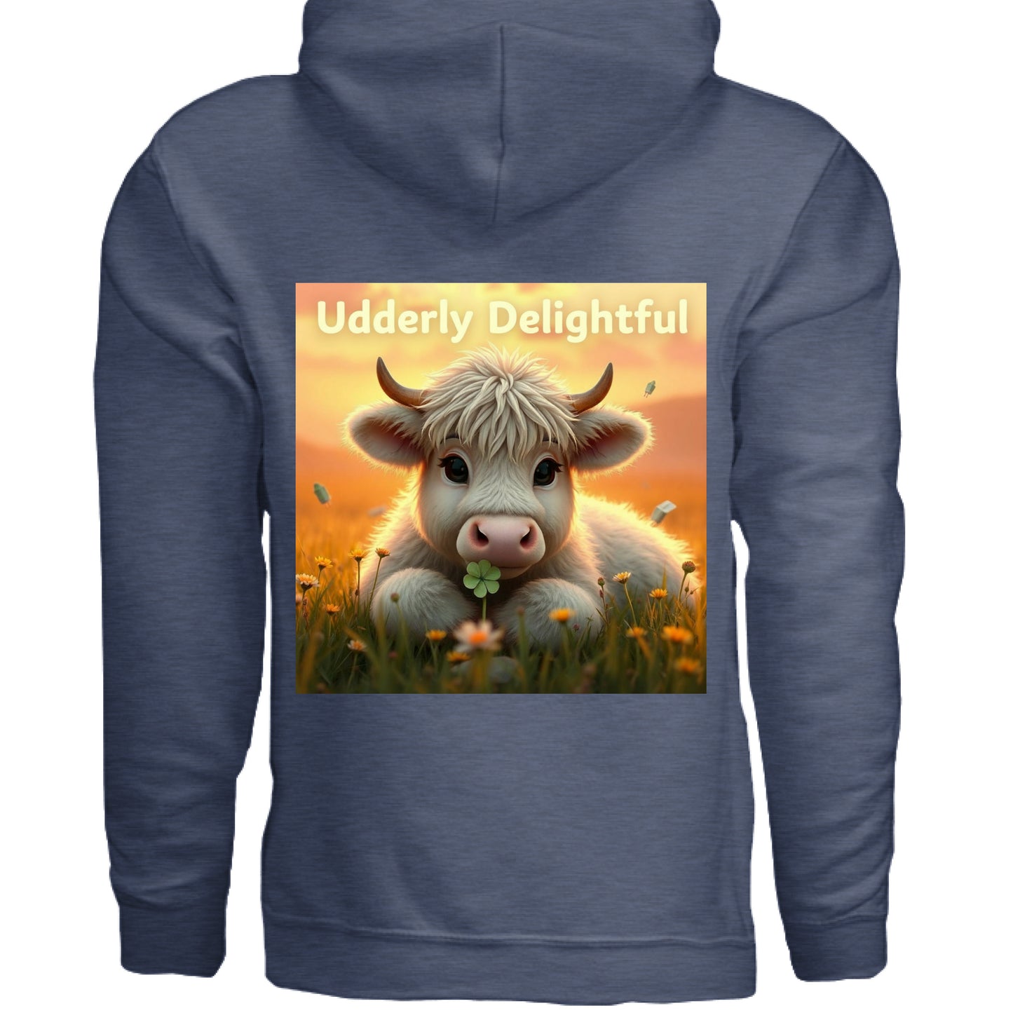 Heather Sport Dark Navy - BACK