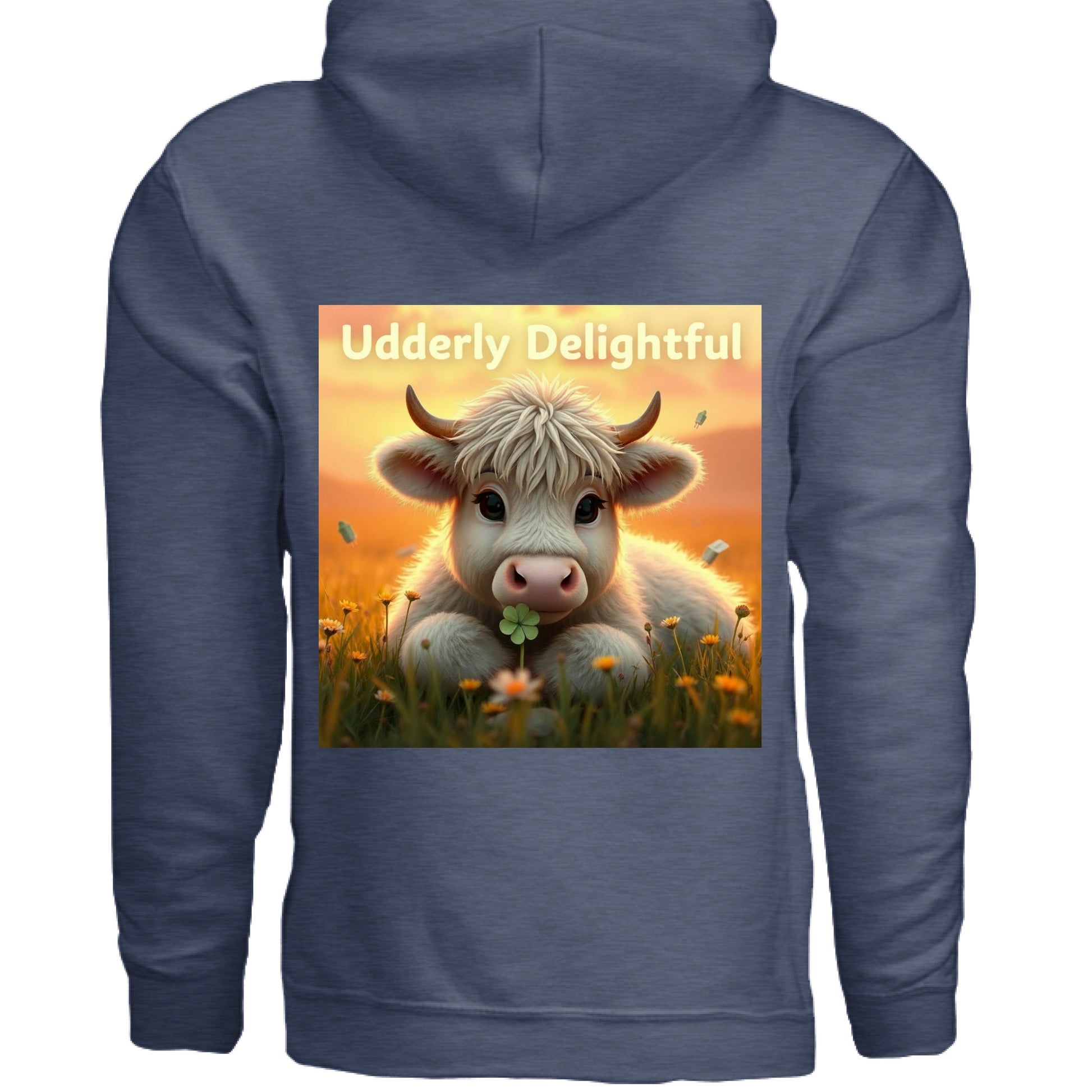 Heather Sport Dark Navy - BACK