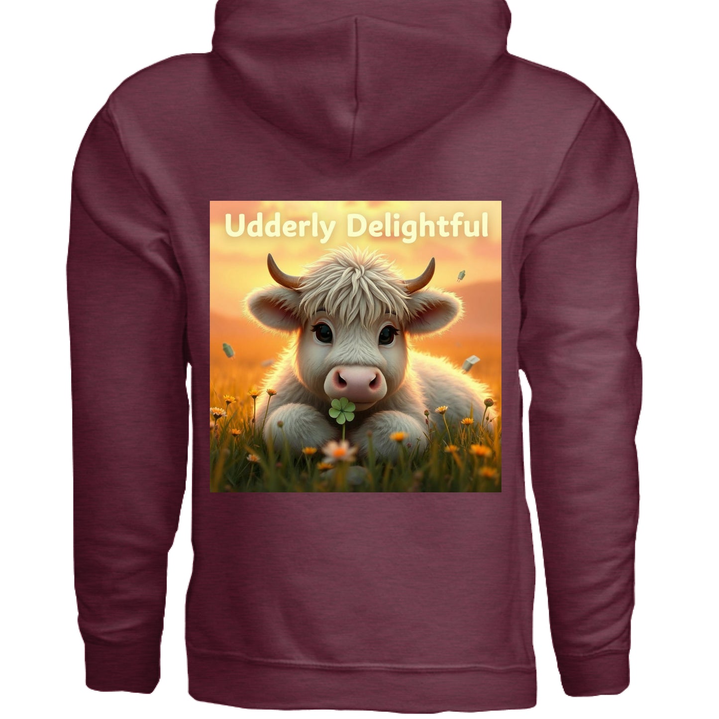 Heather Sport Dark Maroon - BACK