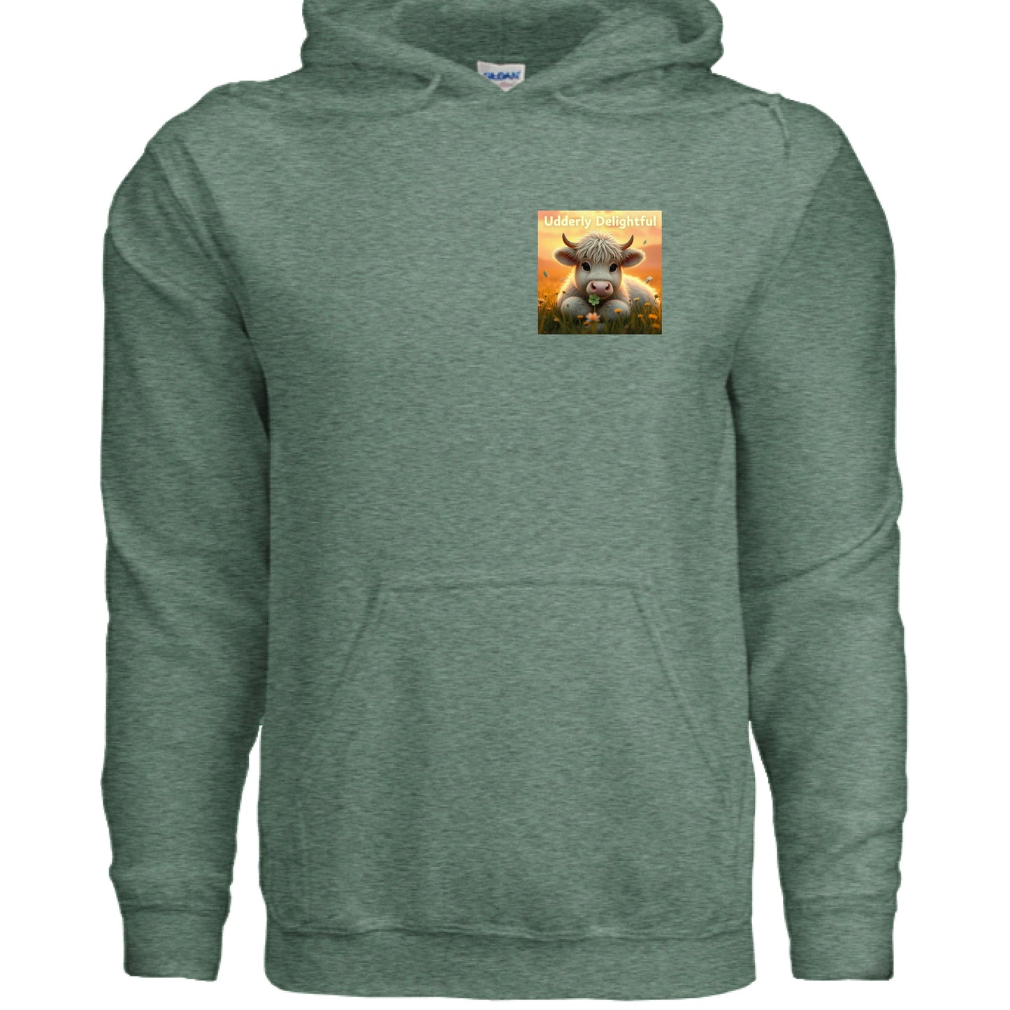 Heather Sport Dark Green - FRONT