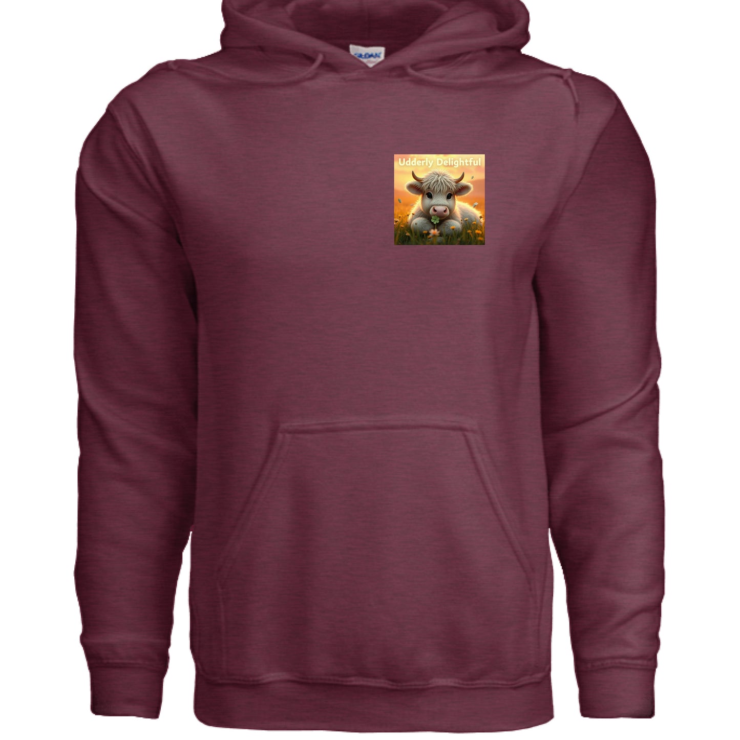 Heather Sport Dark Maroon - FRONT