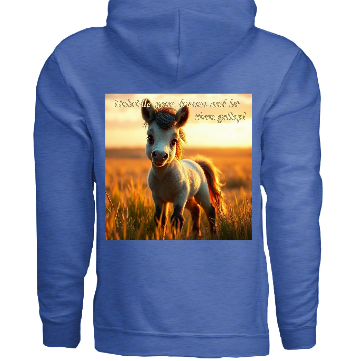 Heather Sport Royal - BACK