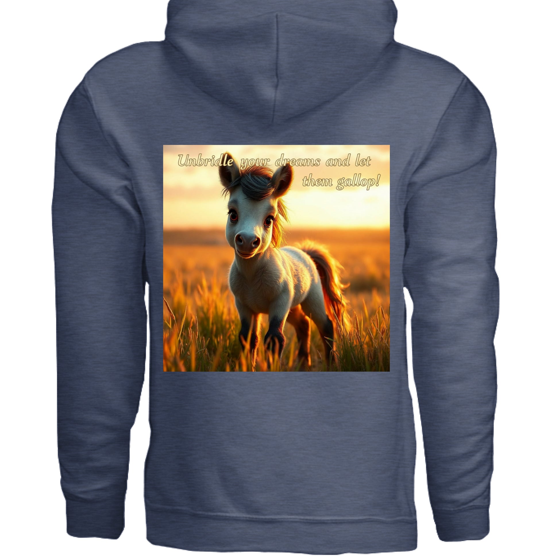 Heather Sport Dark Navy - BACK