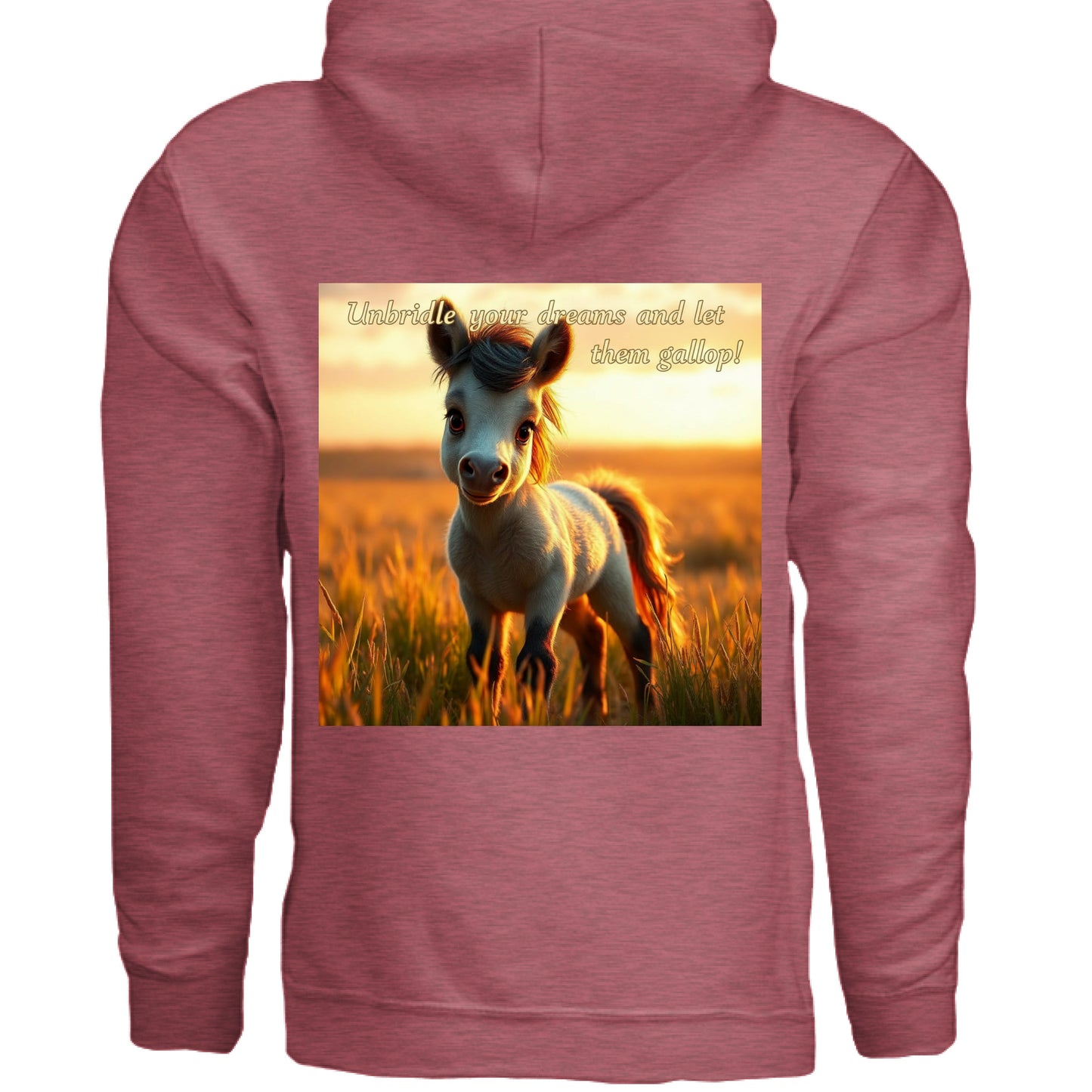 Heather Sport Scarlet Red - BACK