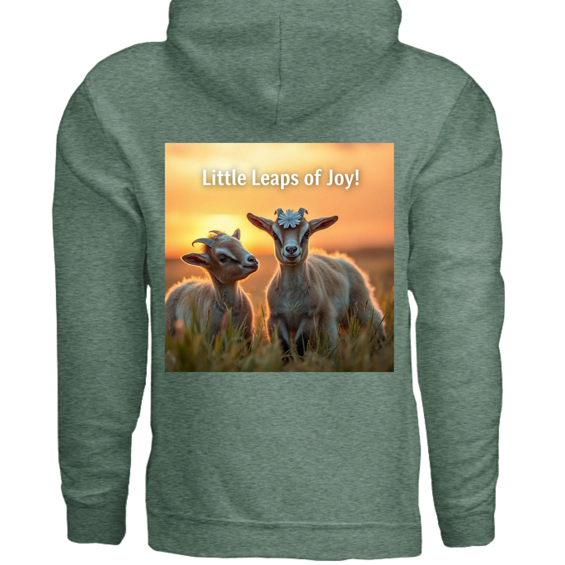 Heather Sport Dark Green - BACK