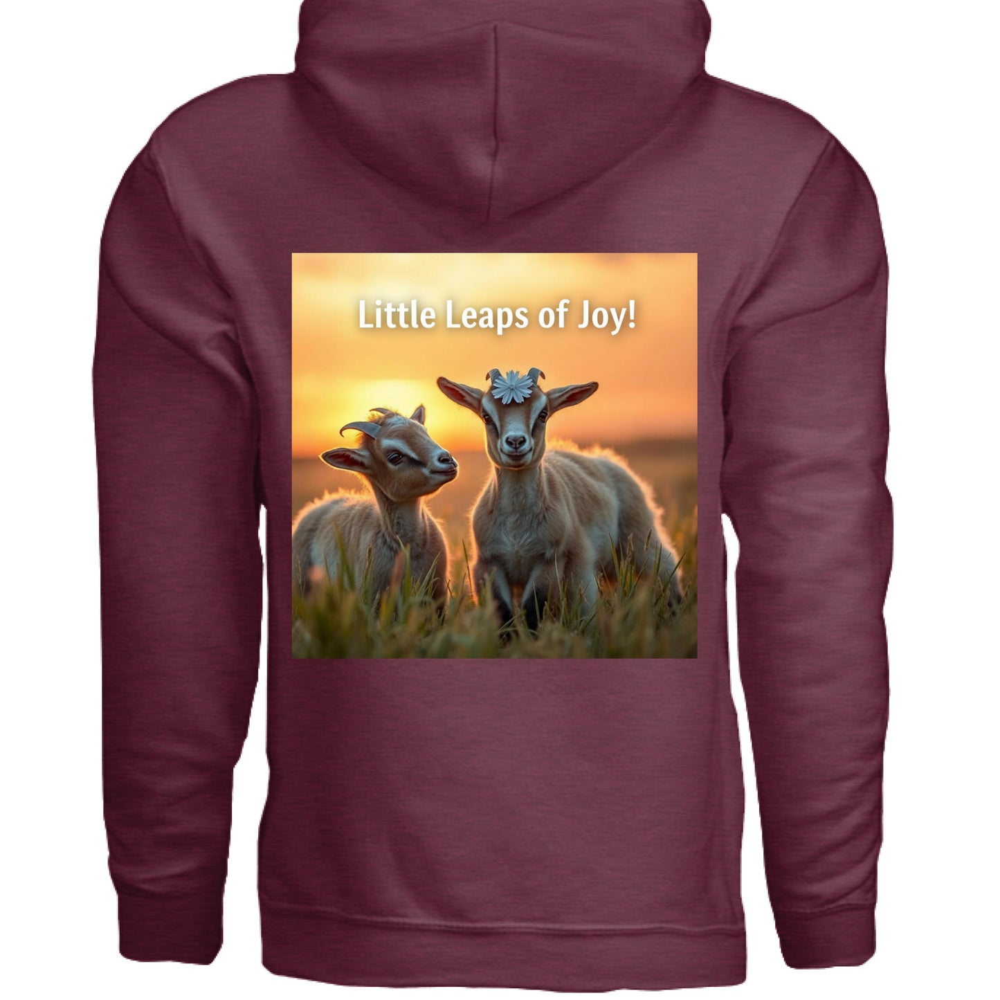 Heather Sport Dark Maroon - BACK