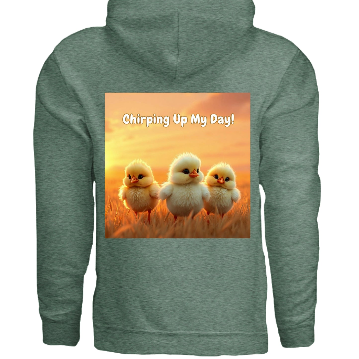 Heather Sport Dark Green - BACK