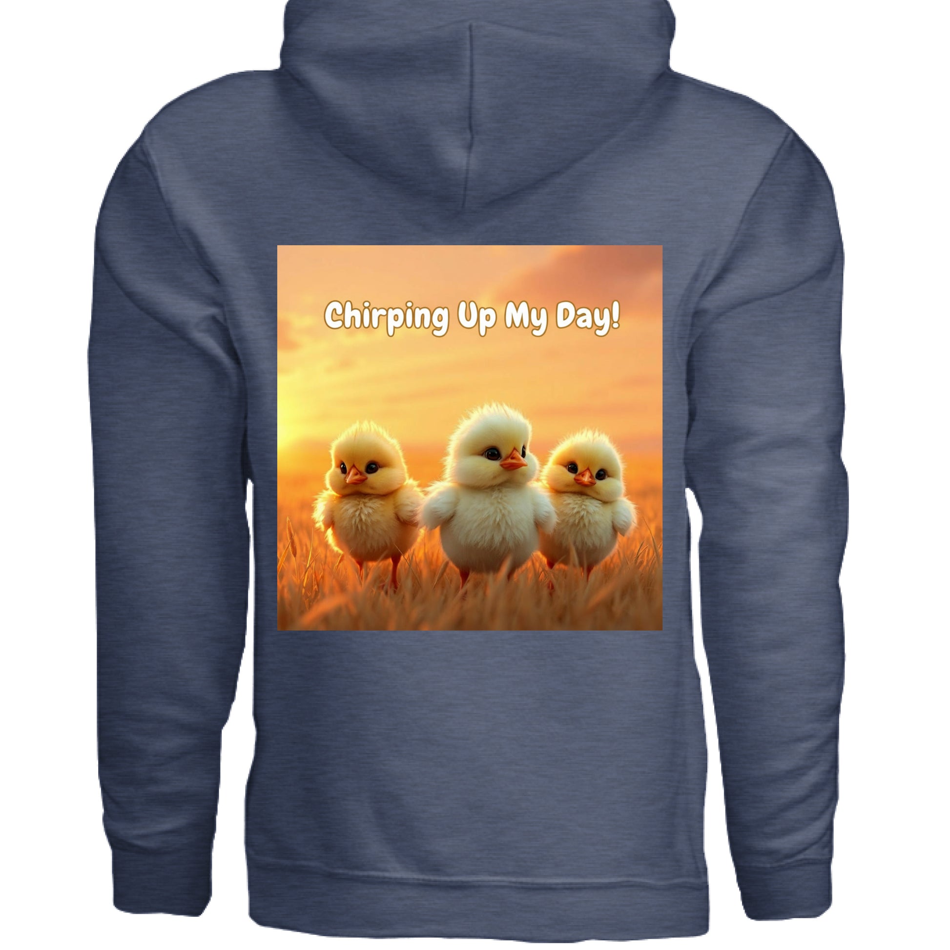 Heather Sport Dark Navy - BACK