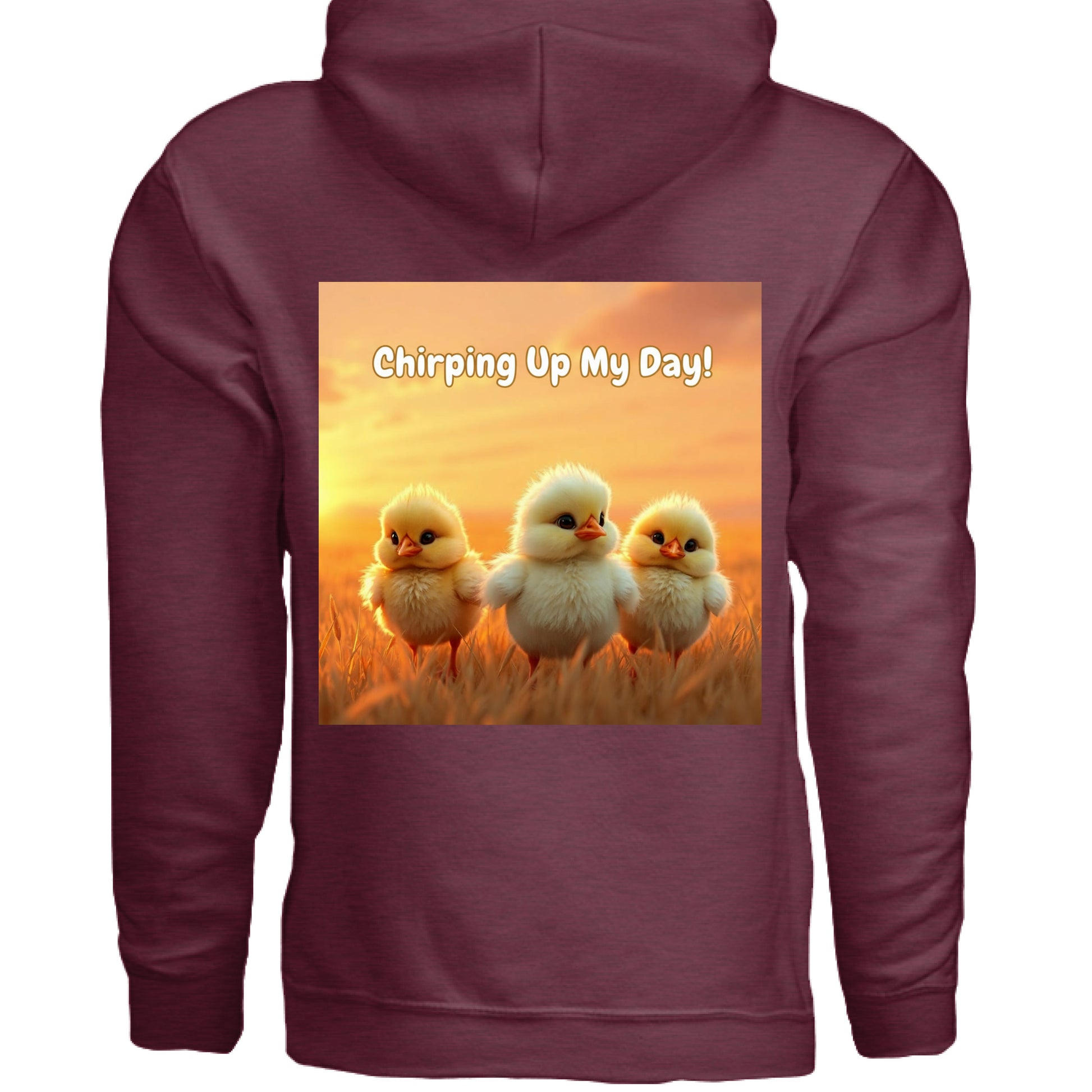 Heather Sport Dark Maroon - BACK