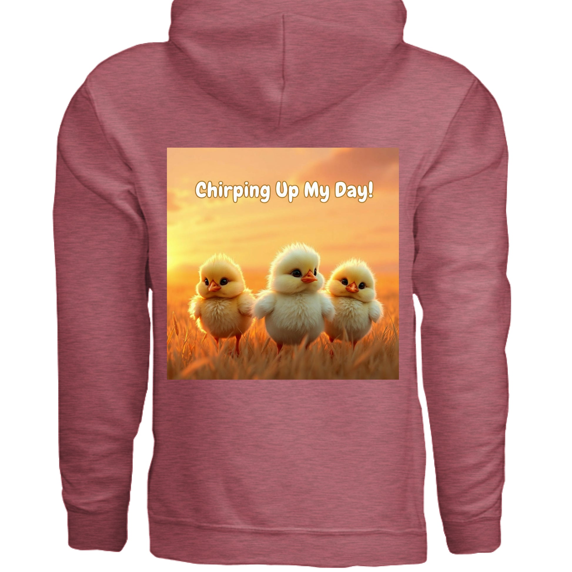 Heather Sport Scarlet Red - BACK