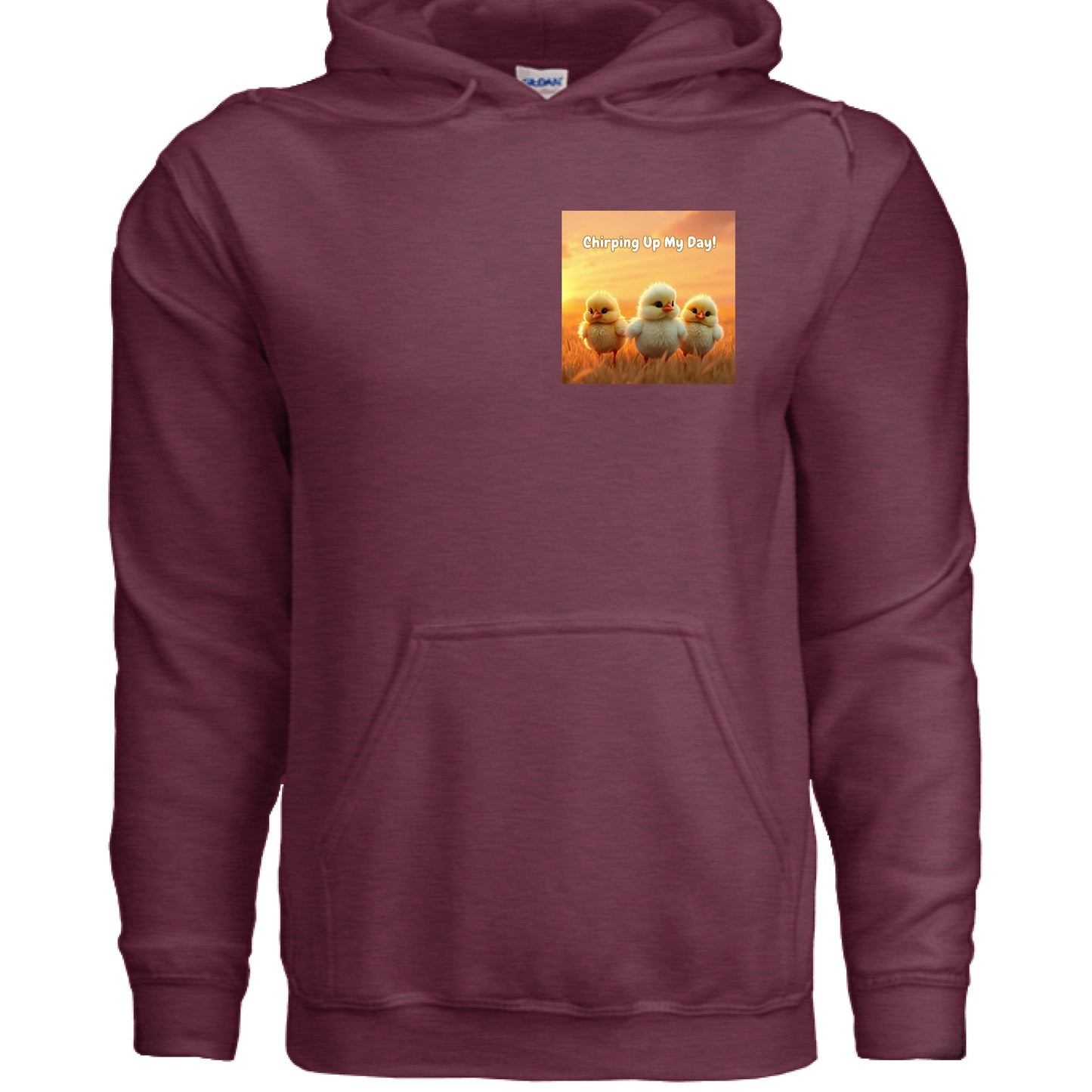 Heather Sport Dark Maroon - FRONT