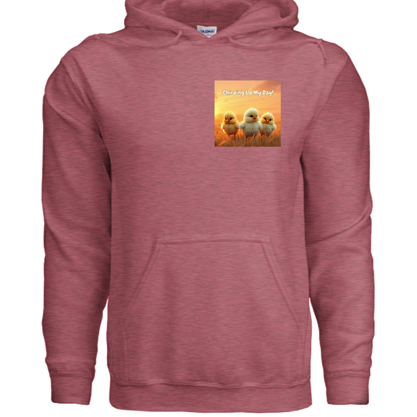 Heather Sport Scarlet Red - FRONT