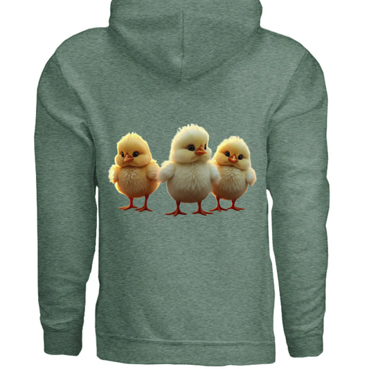 Heather Sport Dark Green - BACK