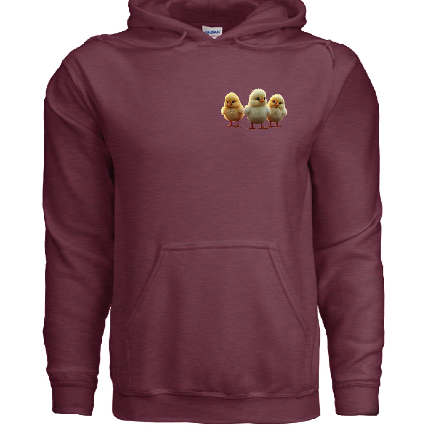 Heather Sport Dark Maroon - FRONT