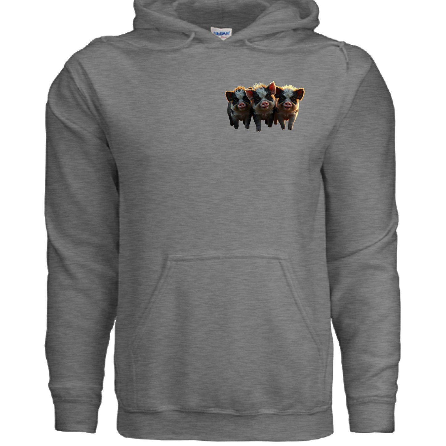 GRAPHITE HEATHER - FRONT
