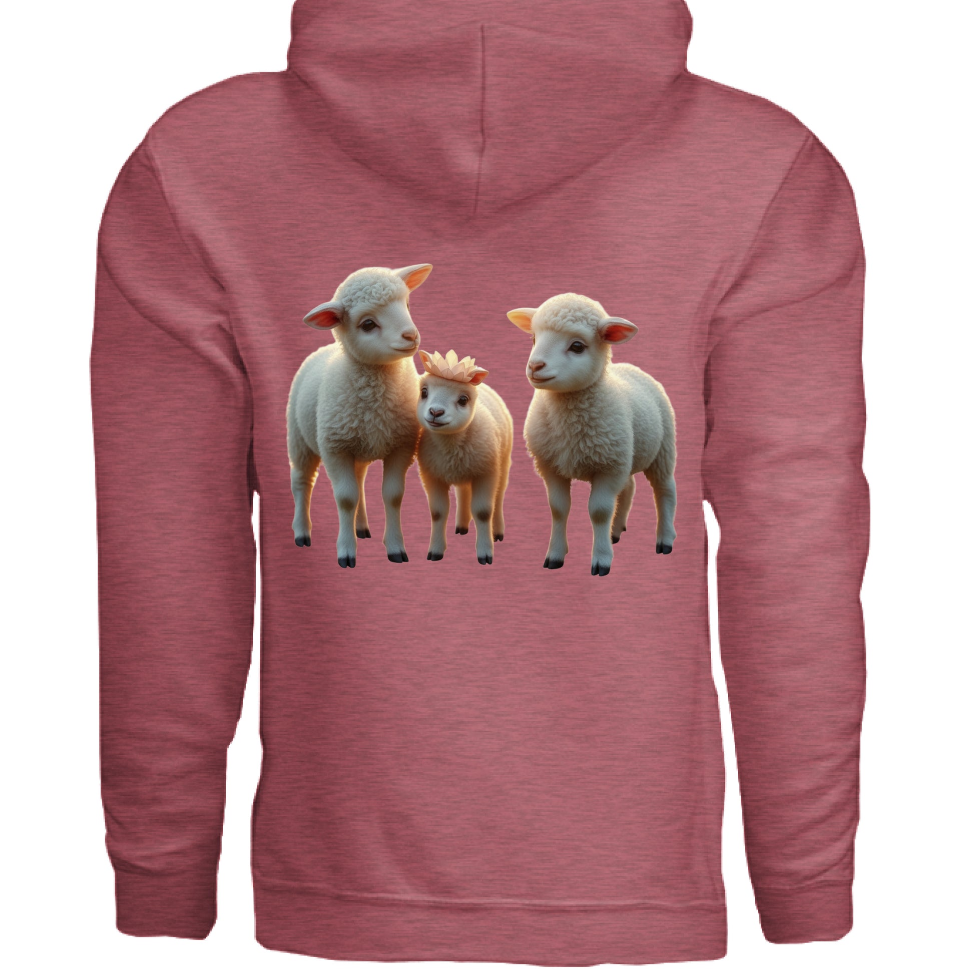 Heather Sport Scarlet Red - BACK