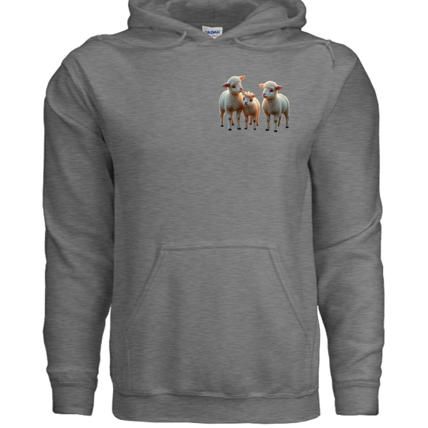 GRAPHITE HEATHER - FRONT