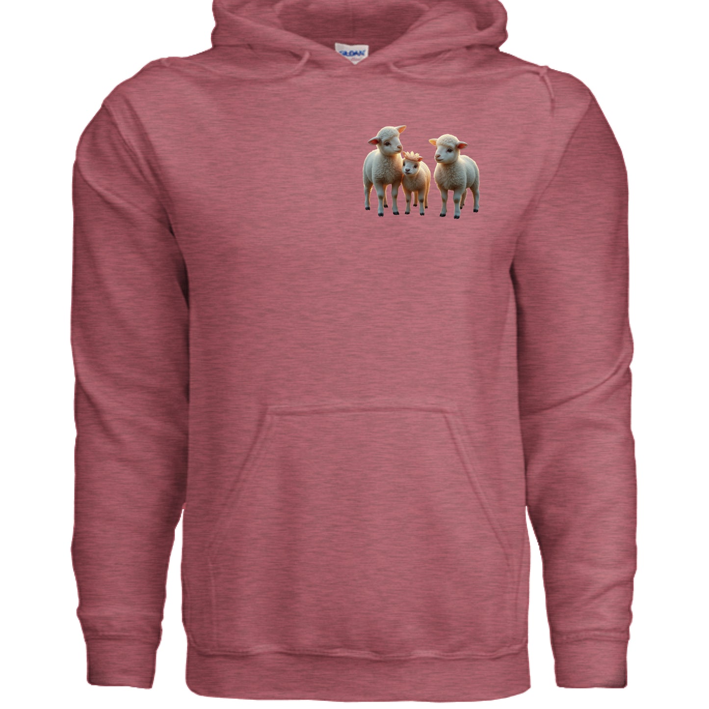 Heather Sport Scarlet Red - FRONT