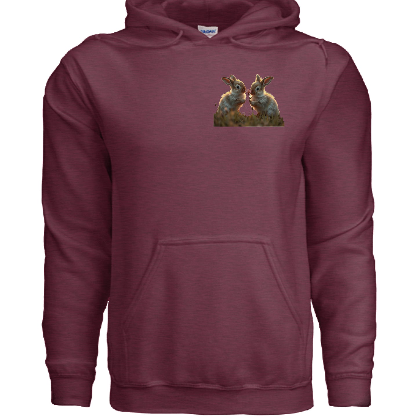 Heather Sport Dark Maroon - FRONT