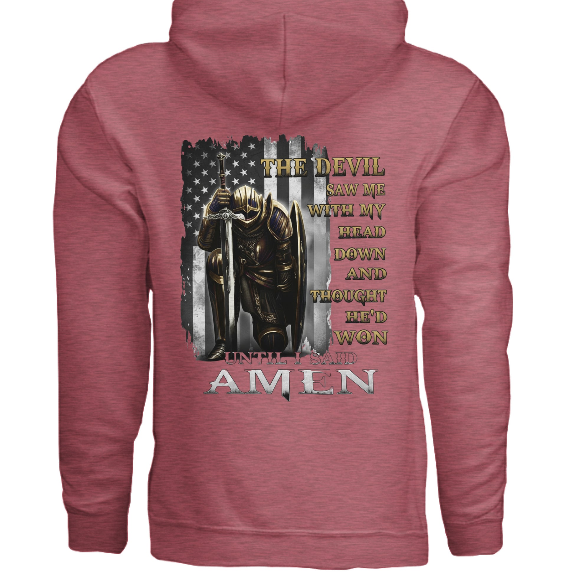 Heather Sport Scarlet Red - BACK