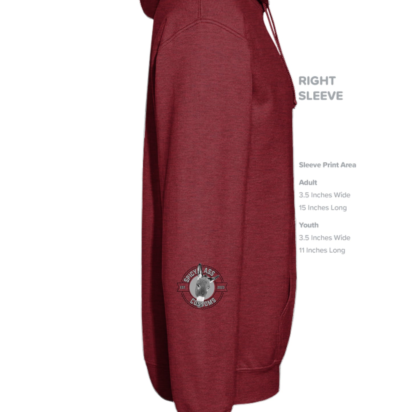 ANTIQUE CHERRY RED - SLEEVE_RIGHT