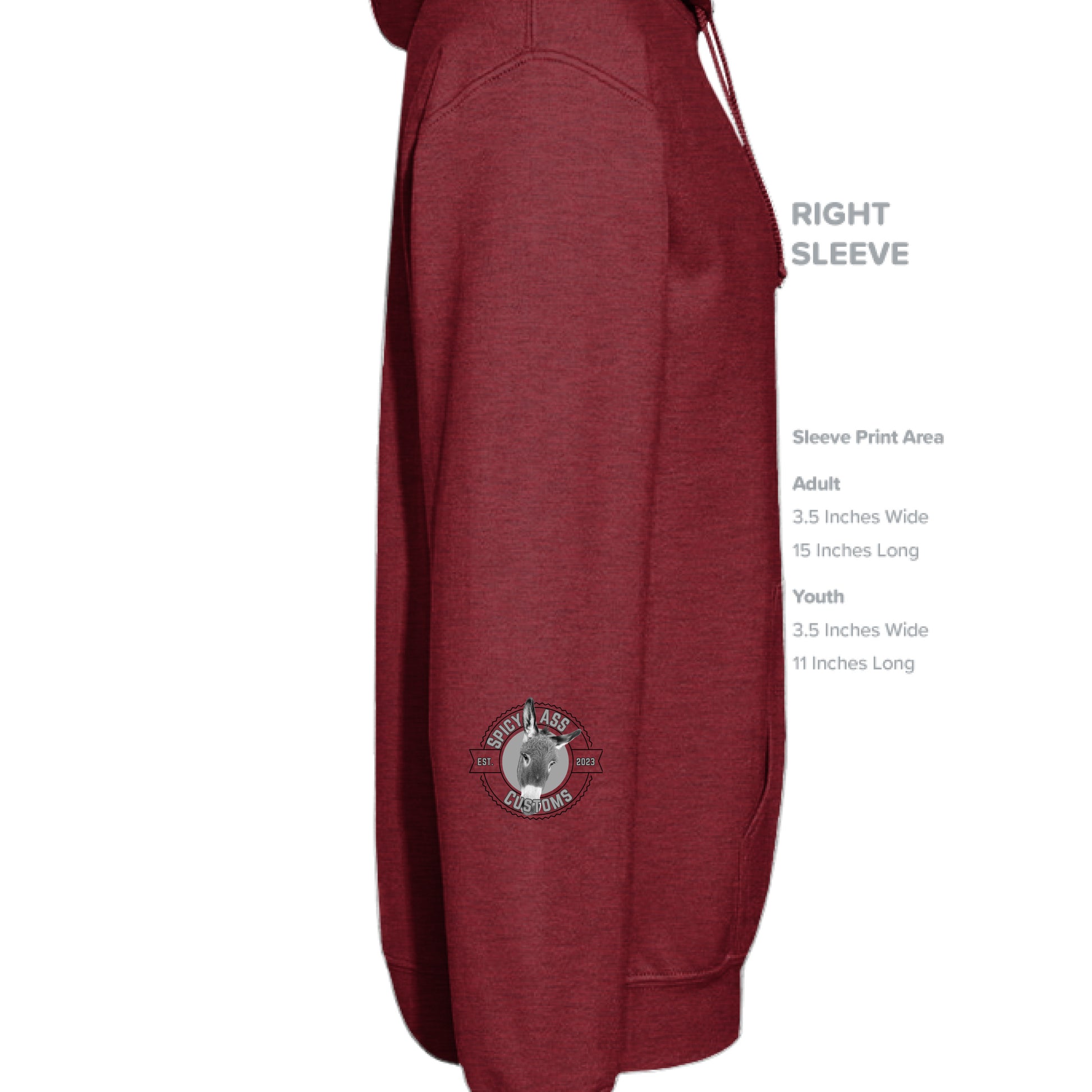 ANTIQUE CHERRY RED - SLEEVE_RIGHT