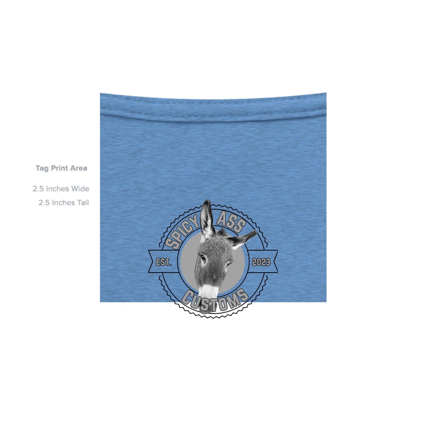 Heather Columbia Blue - INSIDE_TAG_LINE